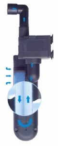 In Filter UV Sterilizer Diagram