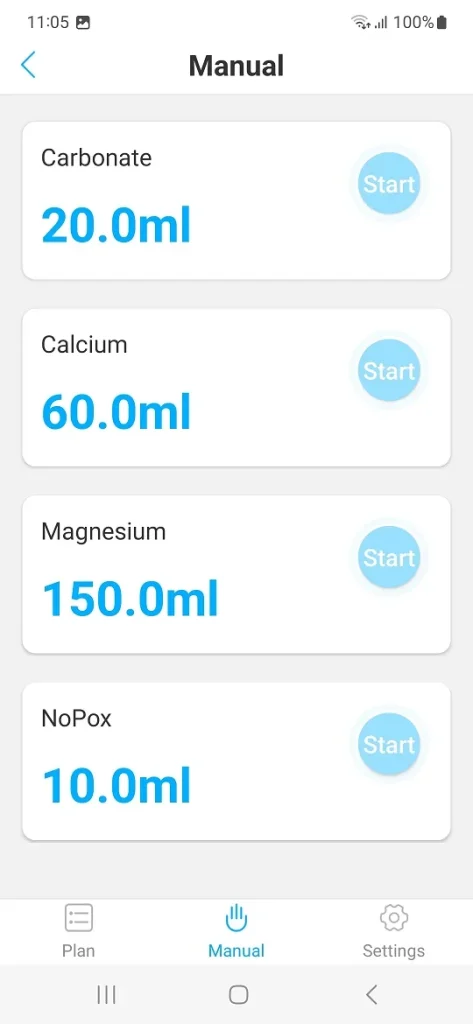 Manual Dosing