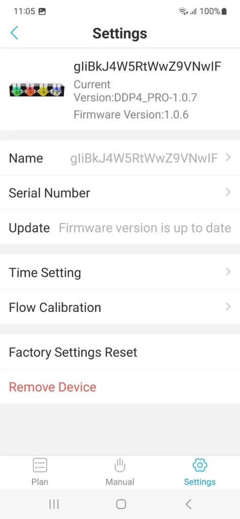 Device Settings